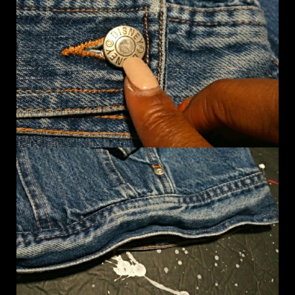 Winnie the Pooh vintage 90s Tigger embroidered Disney button-up denim jacket - Picture 10 of 10